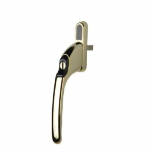 Winlock 0140 serie, recht, afsluitbaar met sleutel, SKG**, messing