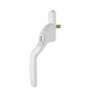Winlock 0142 serie, links verkropt, afsluitbaar met sleutel, SKG**, wit