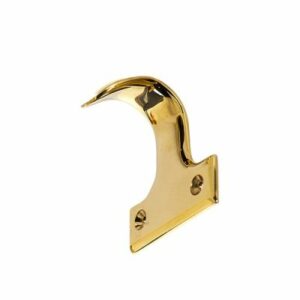 Frank Allart 0990 serie, schuifraam komgreep, 48 mm, messing ongelakt