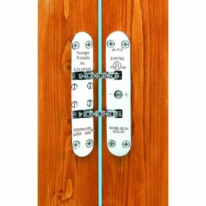 Perko R85 inbouw deursluiter, deur tot 75 kg, chroom