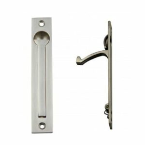 Frank Allart 4380 serie, schuifdeurtrekring, nikkel mat