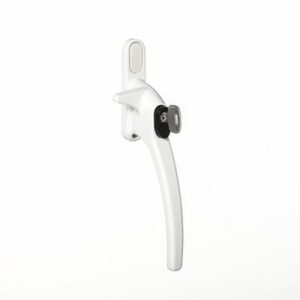 Charisma raamboom, afsluitbaar met sleutel, nokhoogte 21 mm, rechts, wit