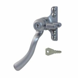 SWF B205 Scroll Classic raamboom, afsluitbaar, links, chroom mat
