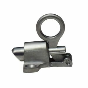 SWF B36 raamknip, zonder sluitplaat, chroom mat