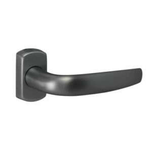 SWF B860 met verdekte ovale rozet voor stalen deuren, chroom mat