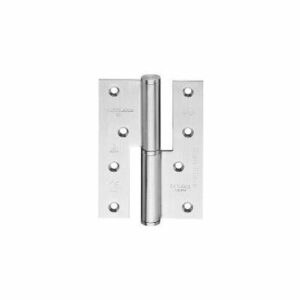 JNF paumelle scharnier 86 x 120 mm uitvoering links, RVS