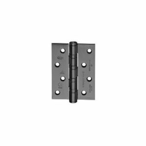 JNF kogellager scharnier 75 x 100 x 3 mm, zwart