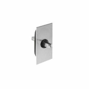 JNF DK.01Q raamkruk mechaniek inbouw met rechthoekige rozet, stift lengte 7 x 37 mm