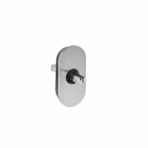 JNF DK.01S raamkruk mechaniek inbouw met ovale rozet, stift lengte 7 x 37 mm