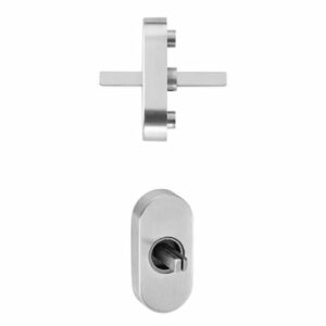 JNF DKP.60 ovale raamkruk mechaniek, RVS, stift lengte 7 x 60 mm