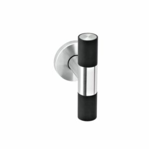 JNF IN.00.187 Loft serie deurkruk T model, RVS-Zwart