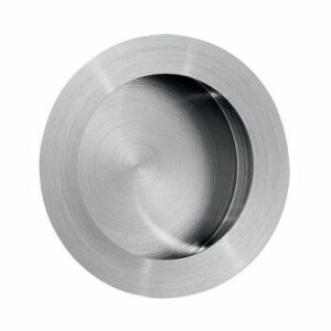 JNF schuifdeurkom, rond, 110 mm, RVS