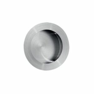JNF schuifdeurkom, rond, 50 mm, RVS