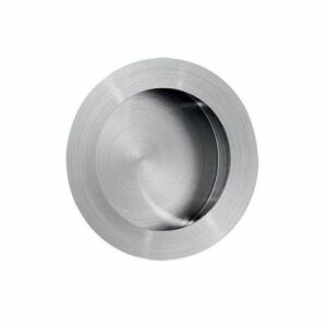 JNF schuifdeurkom, rond, 70 mm, RVS
