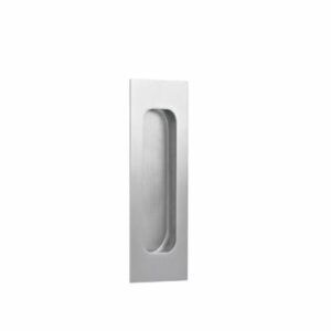 JNF schuifdeurkom, rechthoekig, 120 x 40 mm, RVS