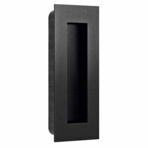 JNF schuifdeurkom, rechthoekig, 135 x 55 mm, RVS-Titanium-Black