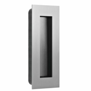 JNF schuifdeurkom, rechthoekig, 135 x 55 mm, RVS