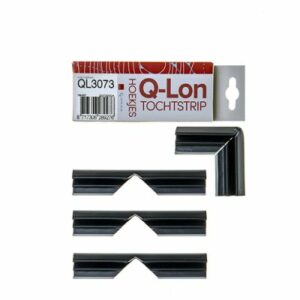 Q-lon 3073, doos met vier hoekjes, zwart
