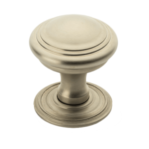 Frank Allart 0740 serie raamvalijzer gebogen vast, 134 mm, nikkel mat