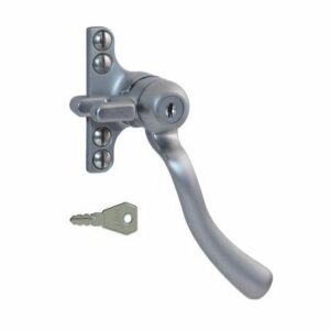 SWF B205 Scroll Classic raamboom, afsluitbaar, rechts, chroom mat