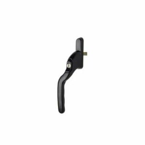 Winlock 0142 serie, links verkropt, afsluitbaar met sleutel, SKG**, zwart