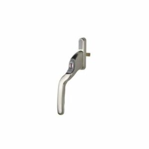 Winlock 0142 serie, links verkropt, afsluitbaar met sleutel, SKG**, RVS look